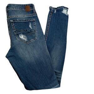 BKE Payton Distressed‎ Skinny Jeans